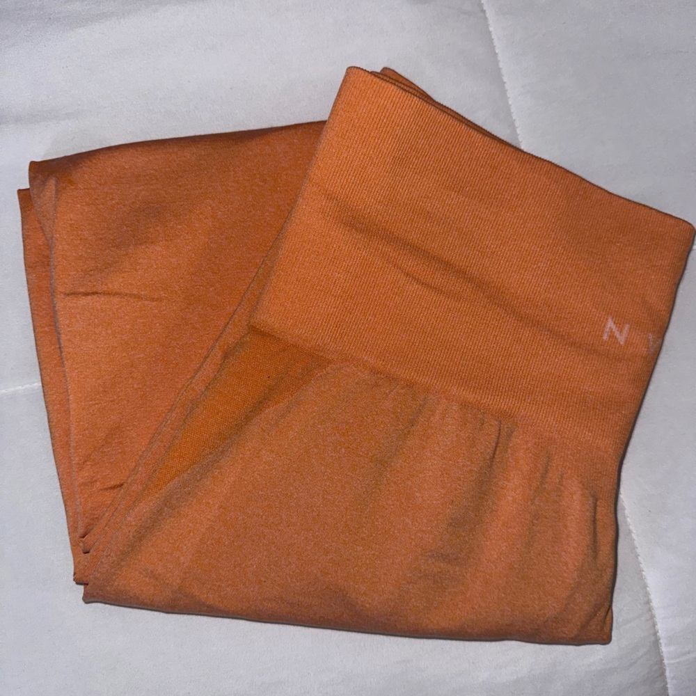 NVGTN Orange Contour Leggings